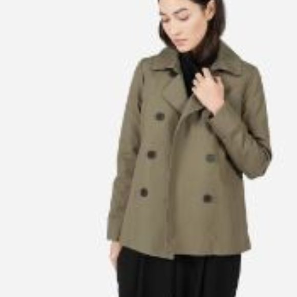 DOUBLE SHADE TRENCH COAT(－) Ctreela Mens Long Trench Coat Business Casual Double